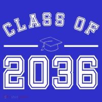 Class Of 2036 Graduation Infant Baby Jersey Bodysuit thumb 2