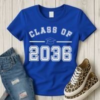 Class Of 2036 Graduation Women's T-Shirt thumb 3