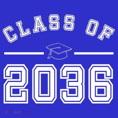 Class Of 2036 Graduation Kids Sweatshirt