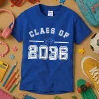 Class Of 2036 Graduation Kids T-Shirt thumb 3