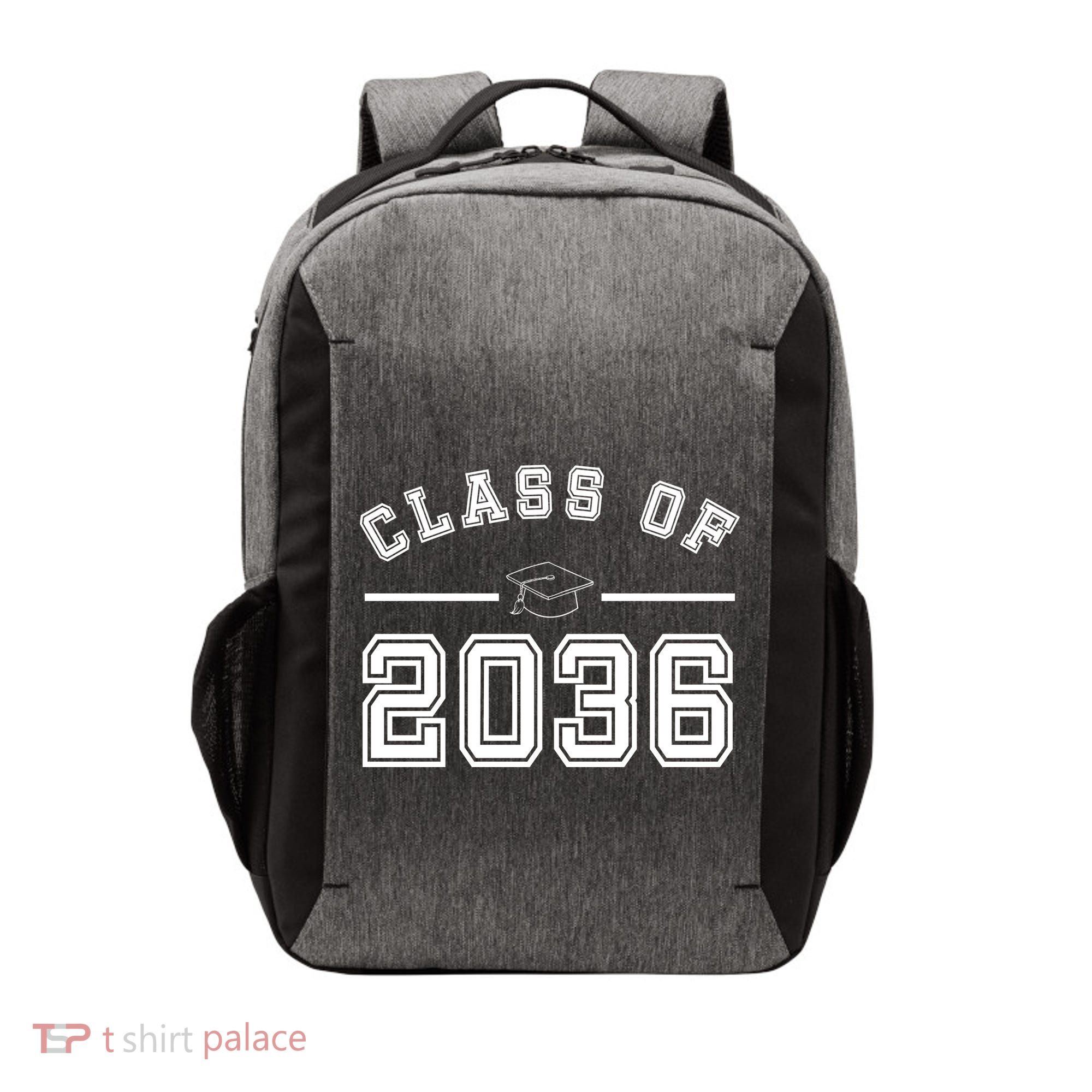 Class Of 2036 Graduation Vector Backpack