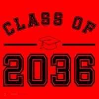 Class Of 2036 Graduation Santa Hat thumb 1