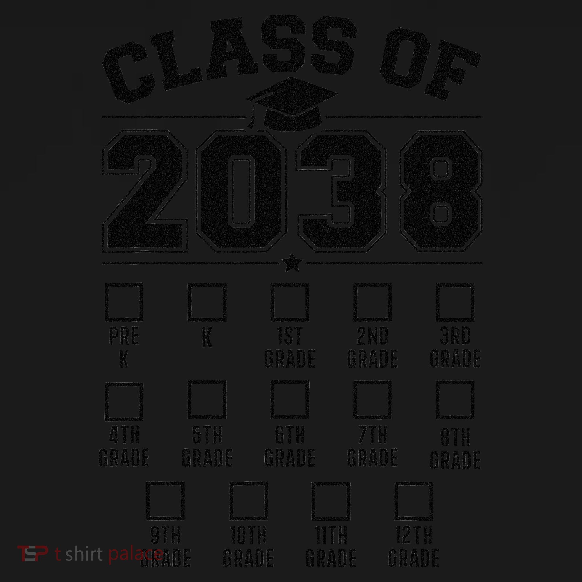 Class Of 2038 Grow With Me Checklist Prek To 12th Grade Gift Women's Hoodie
