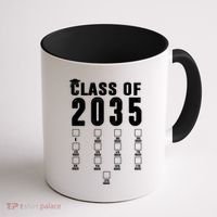 Class Of 2035 Graduation Countdown Coffee Mug thumb 1