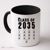 Class Of 2035 Graduation Countdown Coffee Mug thumb 0