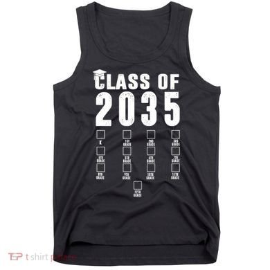 Class Of 2035 Graduation Countdown Tank Top
