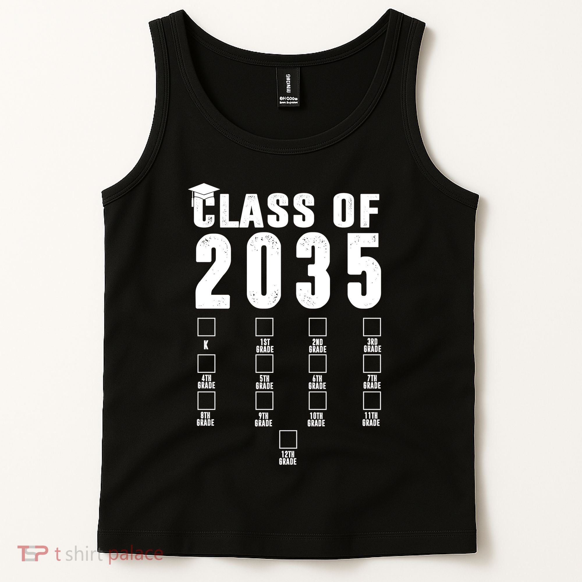 Class Of 2035 Graduation Countdown Tank Top