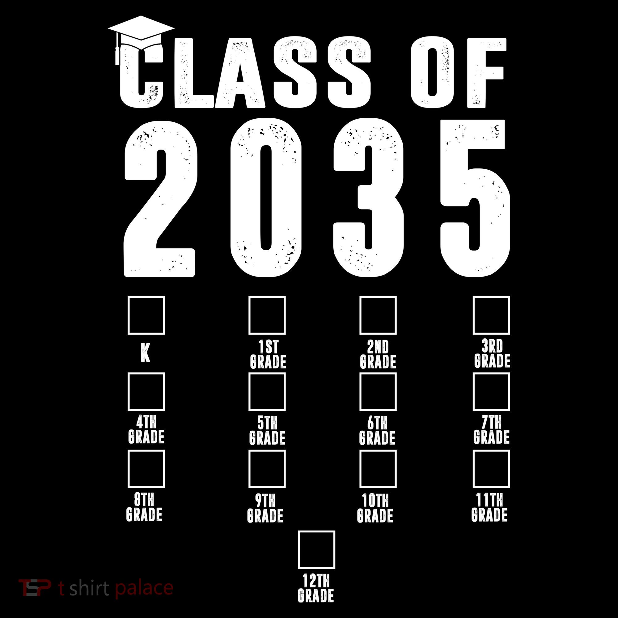Class Of 2035 Graduation Countdown Women's Long Sleeve Shirt