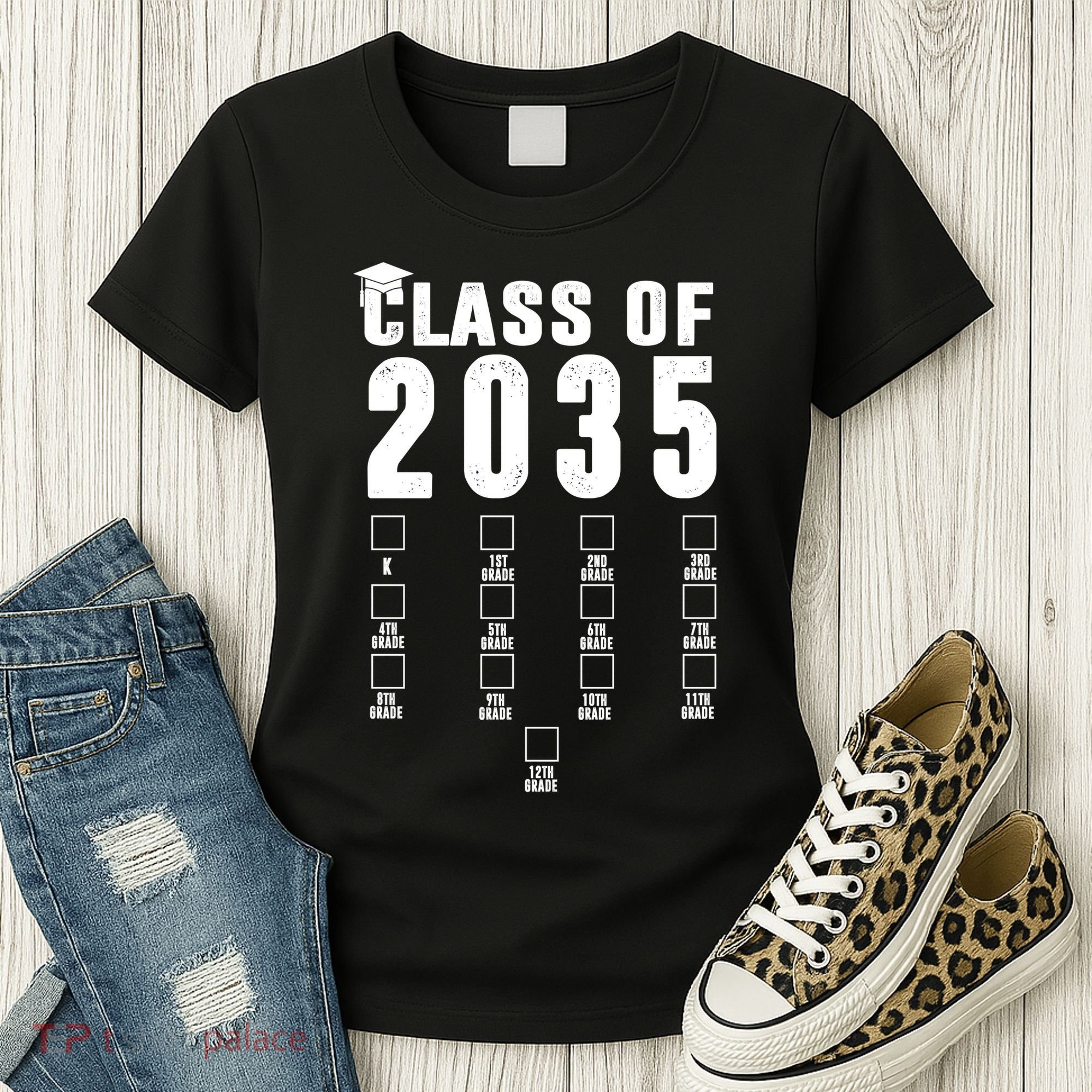 Class Of 2035 Graduation Countdown Women's T-Shirt