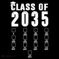 Class Of 2035 Graduation Countdown Kids Sweatshirt thumb 2