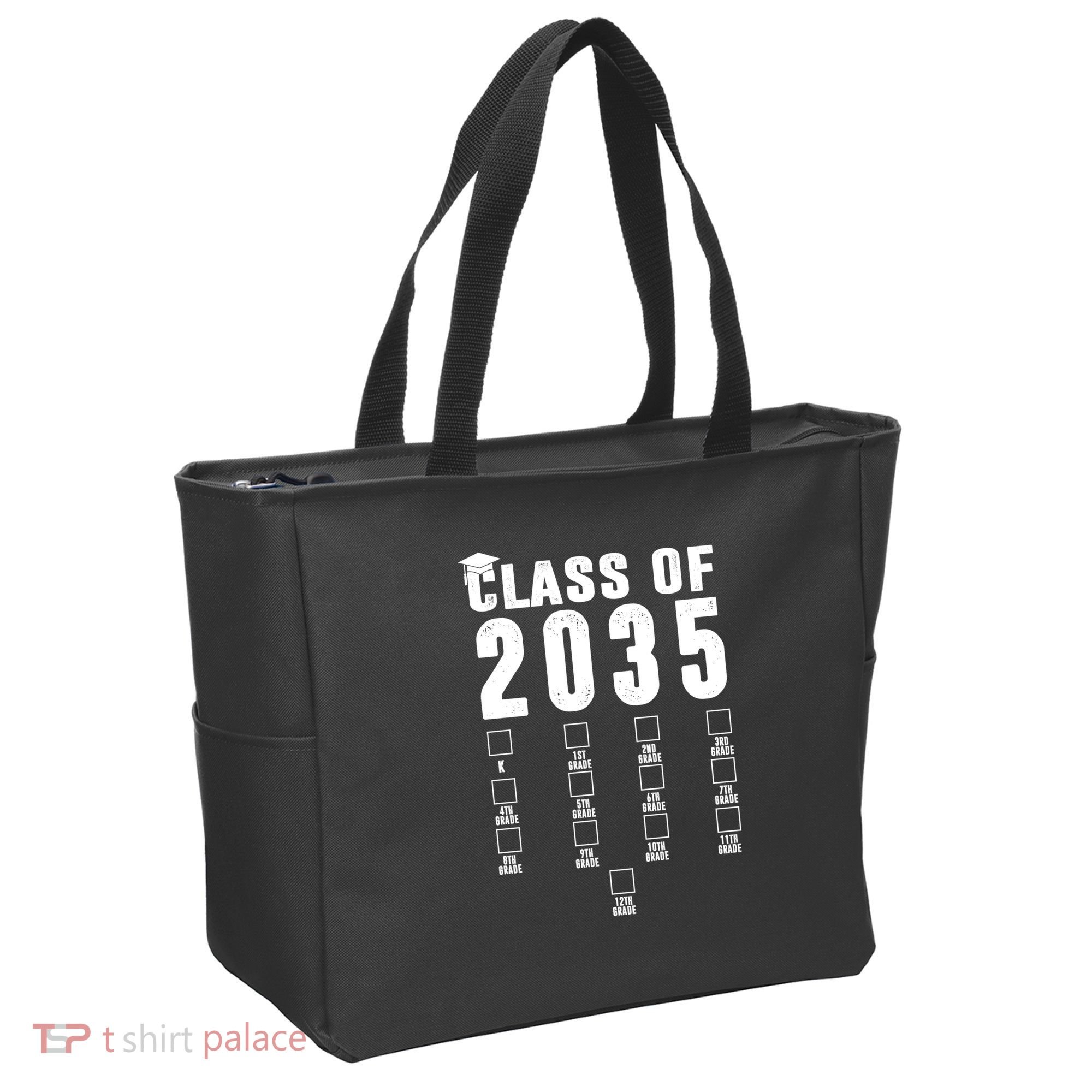 Class Of 2035 Graduation Countdown Tote Bag