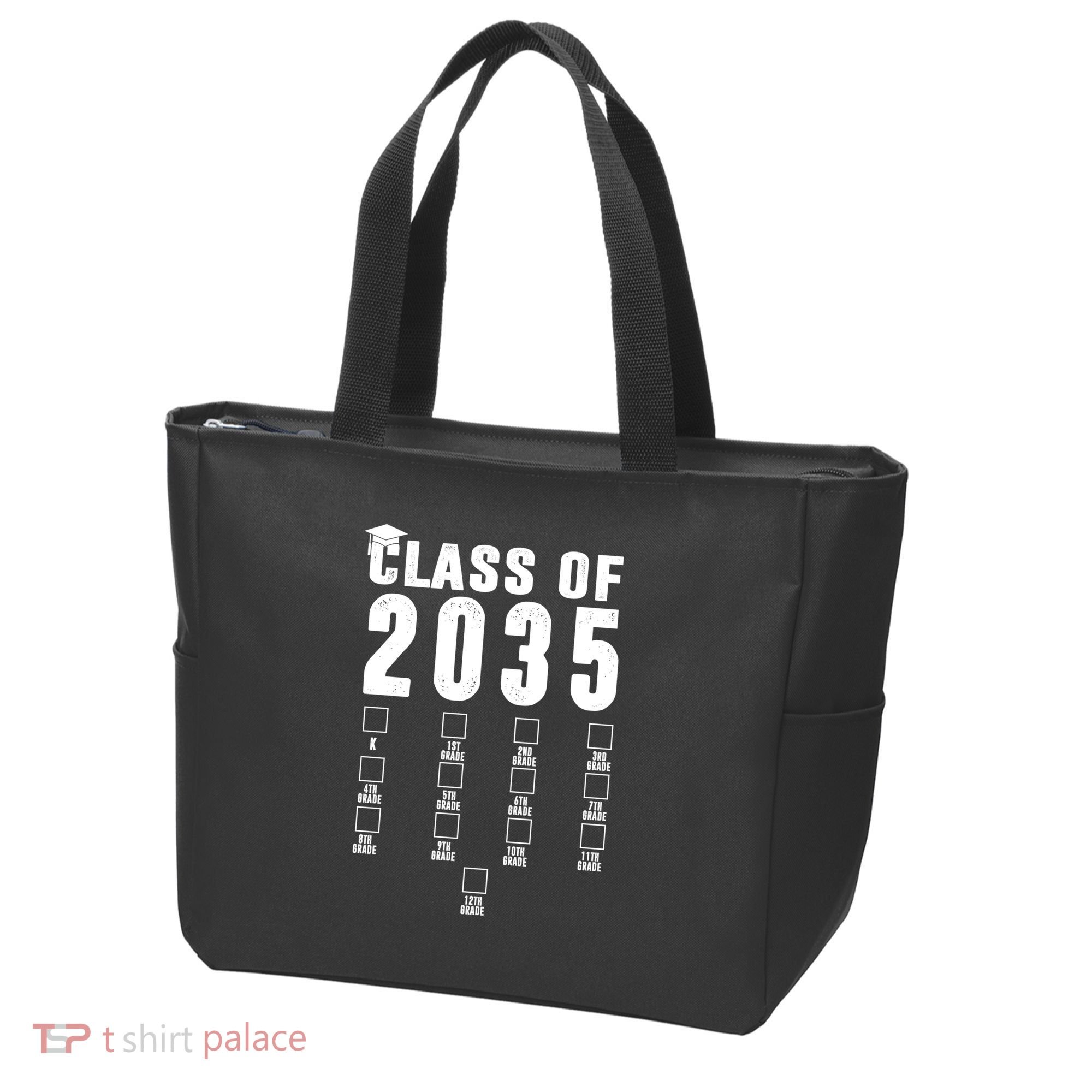 Class Of 2035 Graduation Countdown Tote Bag