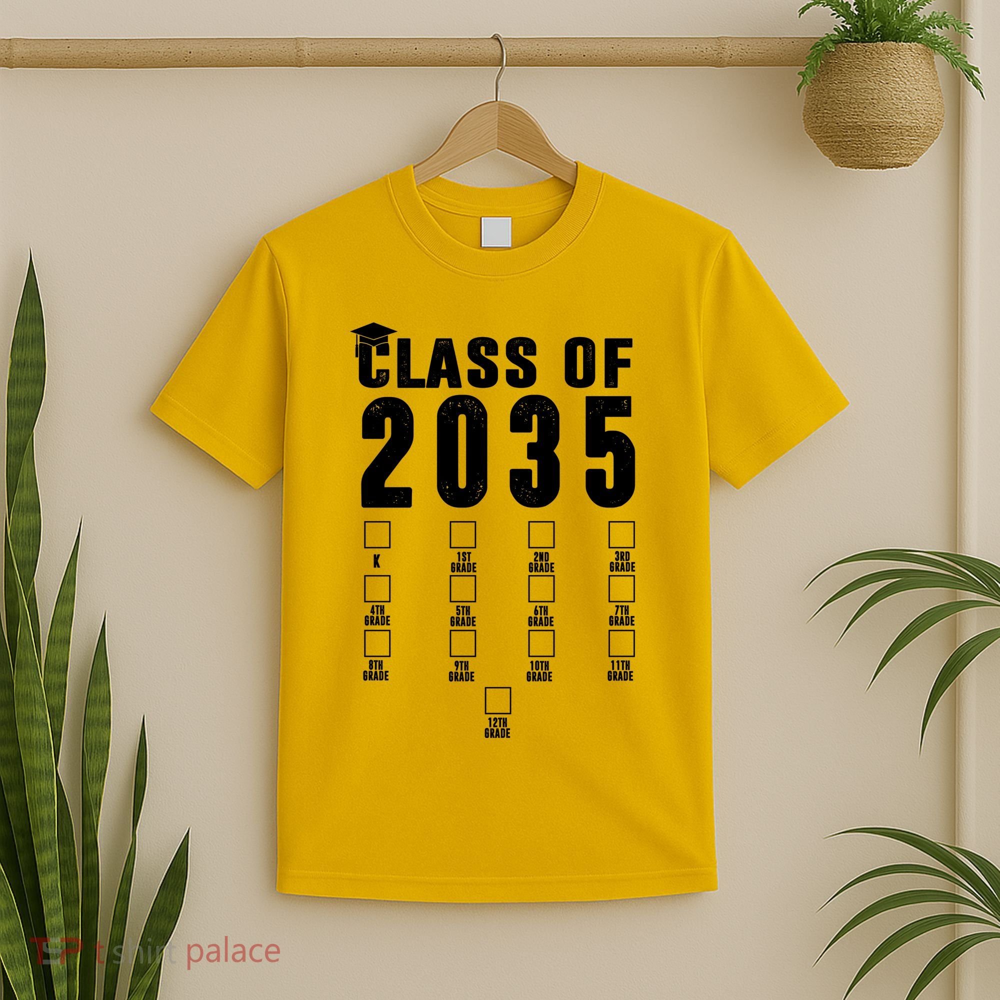 Class Of 2035 Graduation Countdown T-Shirt