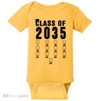 Class Of 2035 Graduation Countdown Baby Bodysuit thumb 0