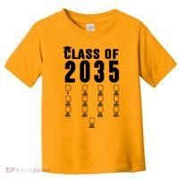 Class Of 2035 Graduation Countdown Toddler T-Shirt thumb 0