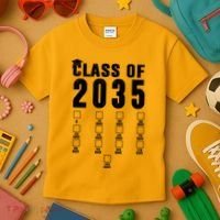 Class Of 2035 Graduation Countdown Kids T-Shirt thumb 3