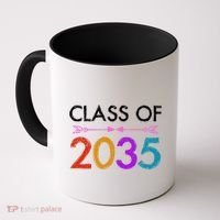 Class Of 2035 Cute Graduation Coffee Mug thumb 0