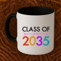 Class Of 2035 Cute Graduation Coffee Mug thumb 2