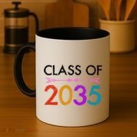 Class Of 2035 Cute Graduation Coffee Mug thumb 4