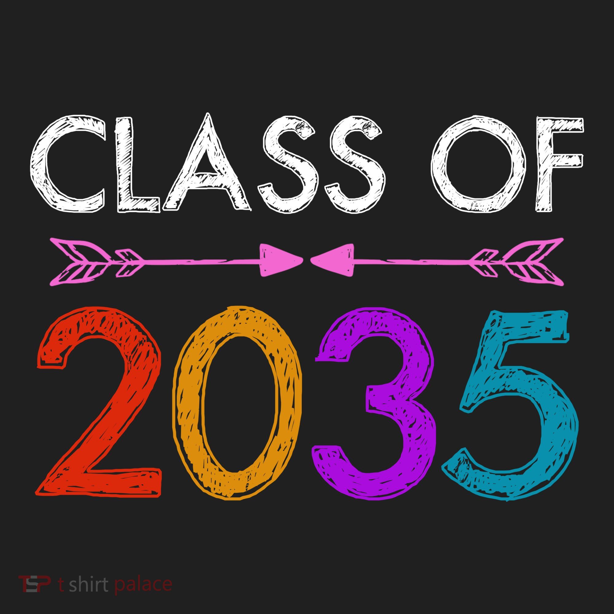 Class Of 2035 Cute Graduation Beanie