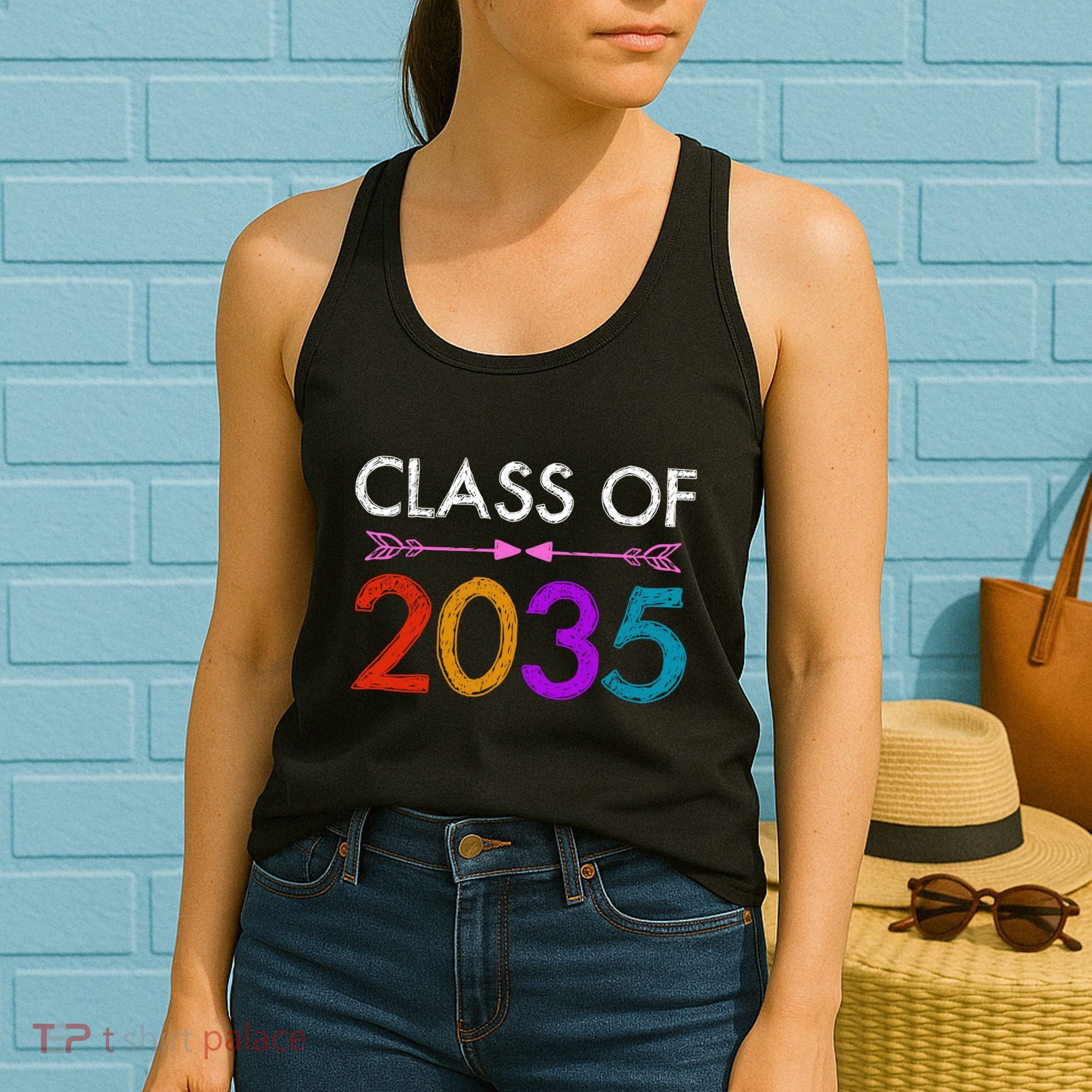 Class Of 2035 Cute Graduation Women's Tank Top
