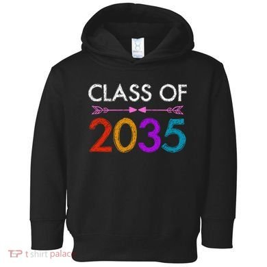 Class Of 2035 Cute Graduation Toddler Hoodie