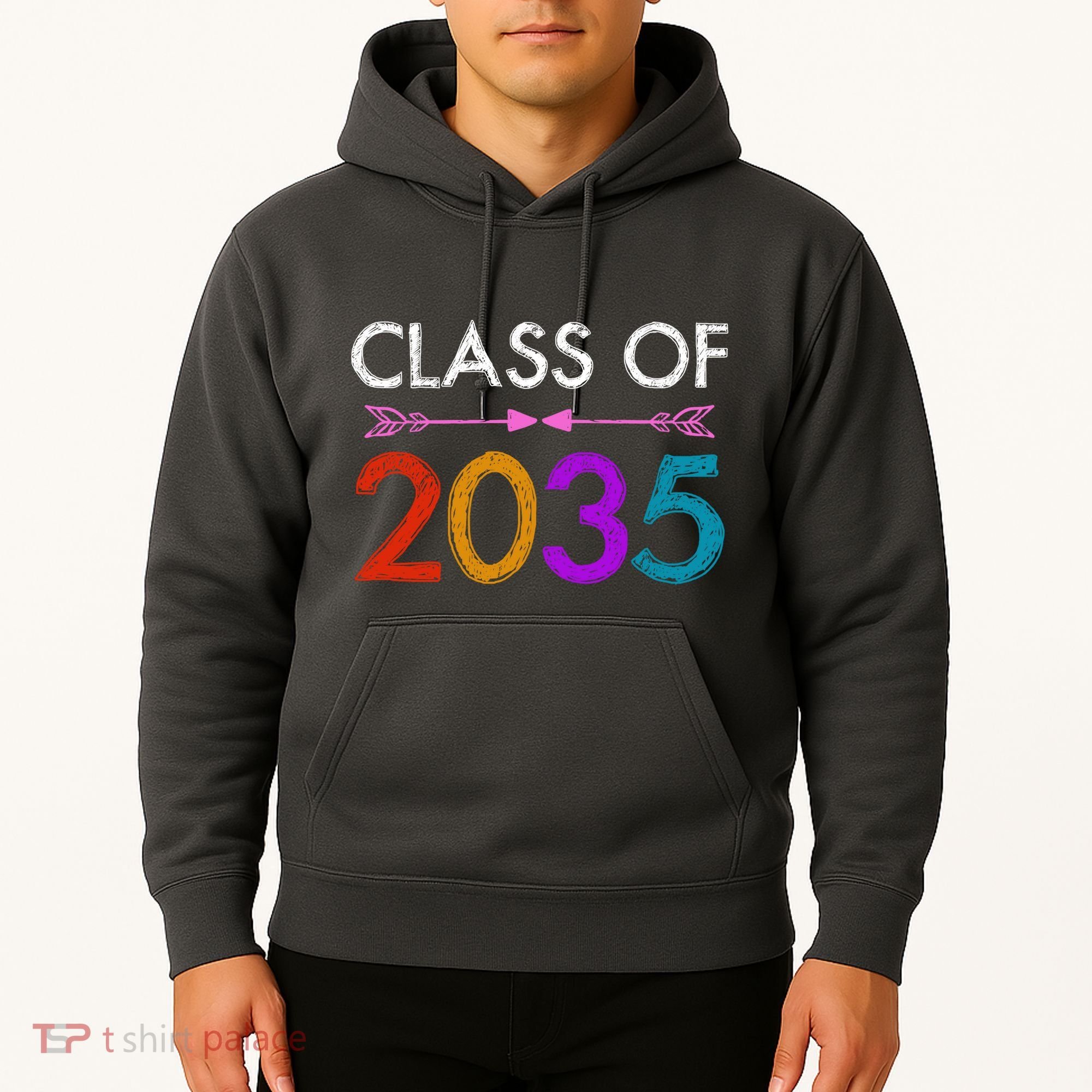 Class Of 2035 Cute Graduation Hoodie
