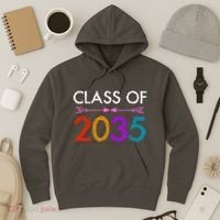 Class Of 2035 Cute Graduation Hoodie thumb 3