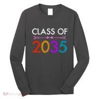 Class Of 2035 Cute Graduation Long Sleeve Shirt thumb 0