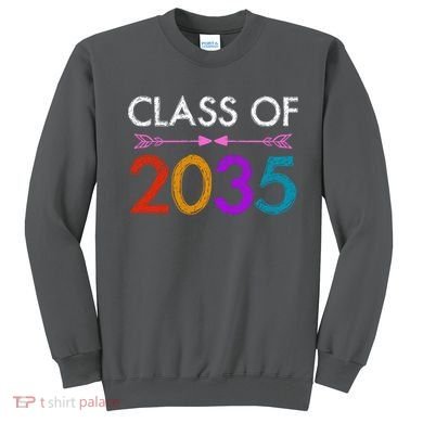 Class Of 2035 Cute Graduation Sweatshirt