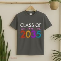 Class Of 2035 Cute Graduation T-Shirt thumb 2