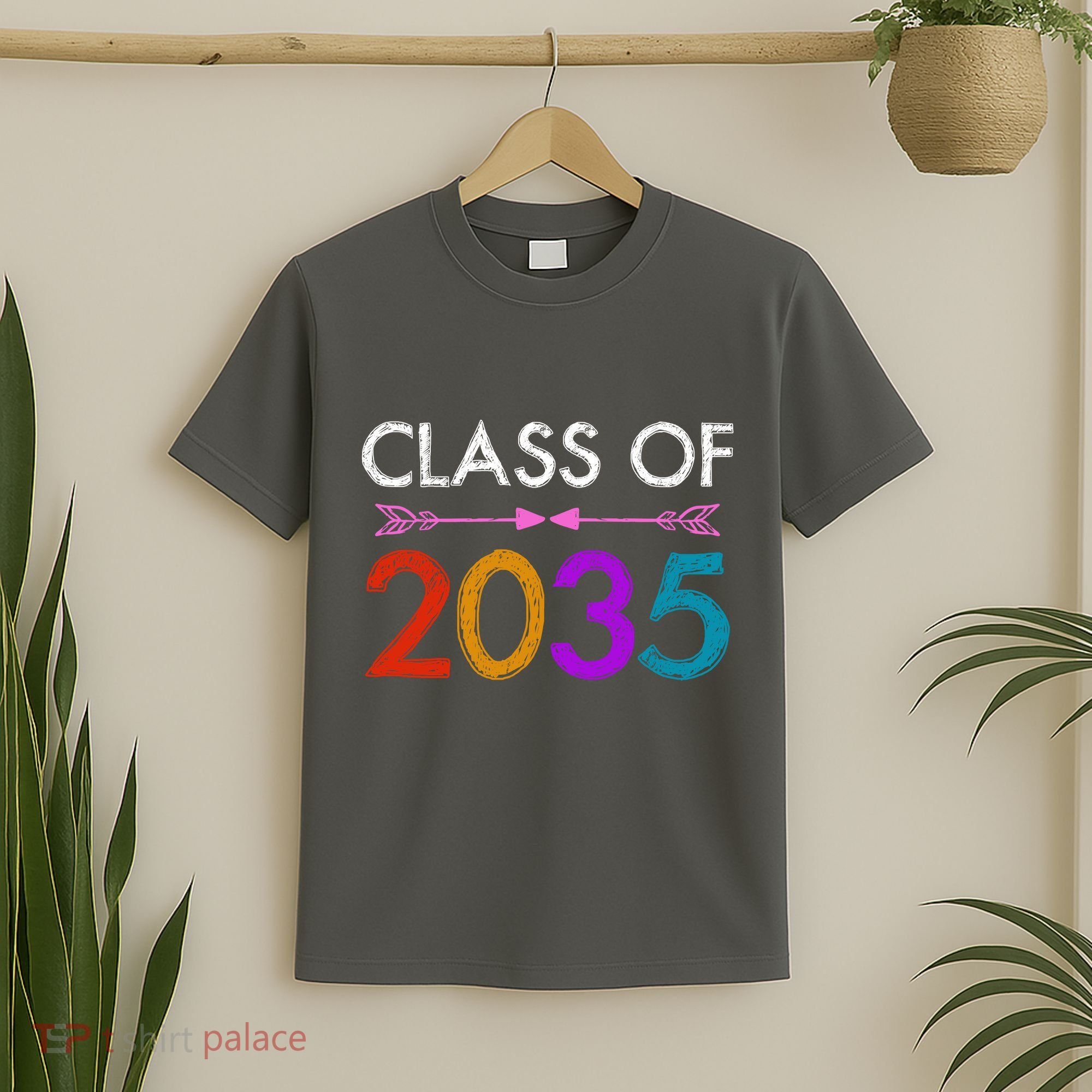 Class Of 2035 Cute Graduation T-Shirt