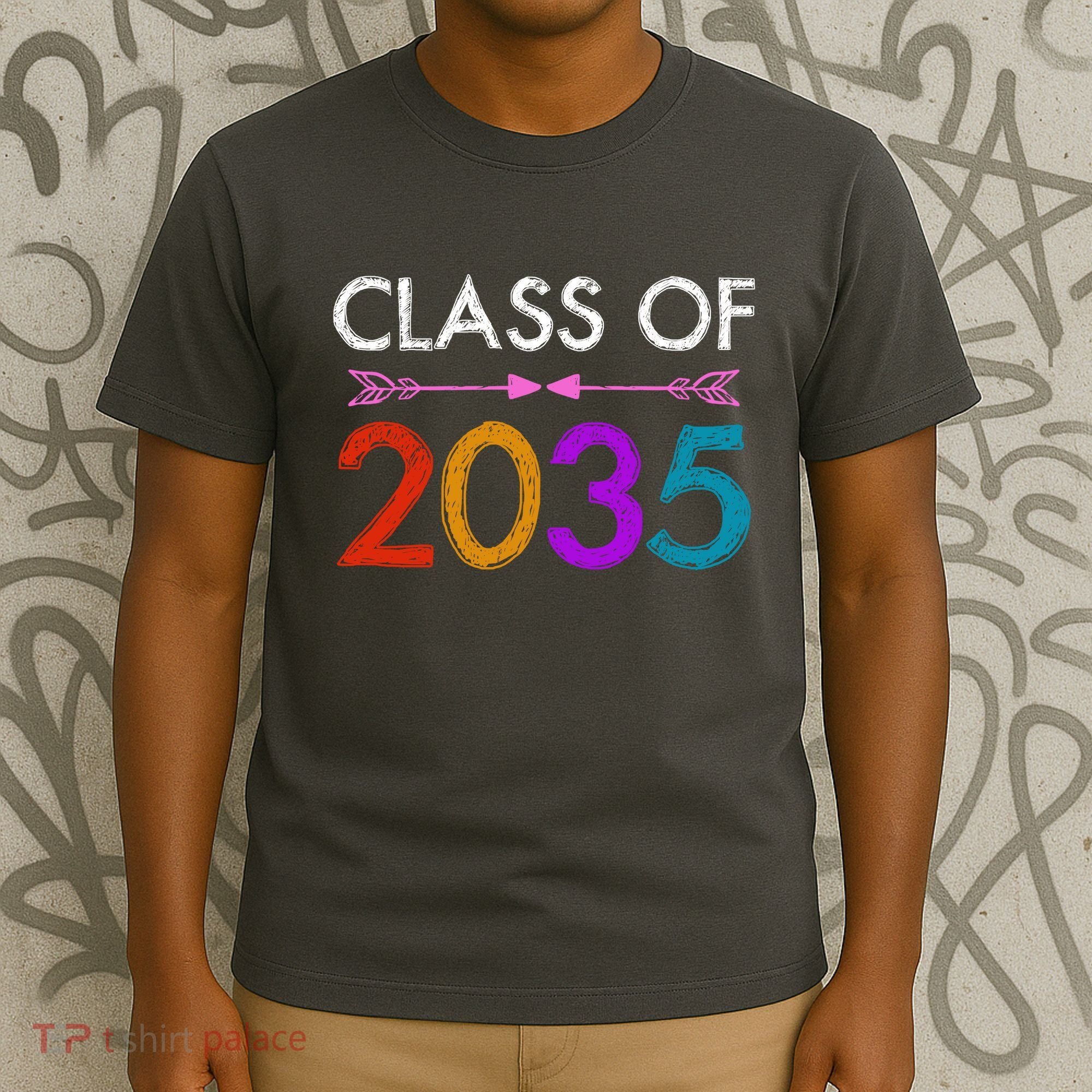 Class Of 2035 Cute Graduation T-Shirt