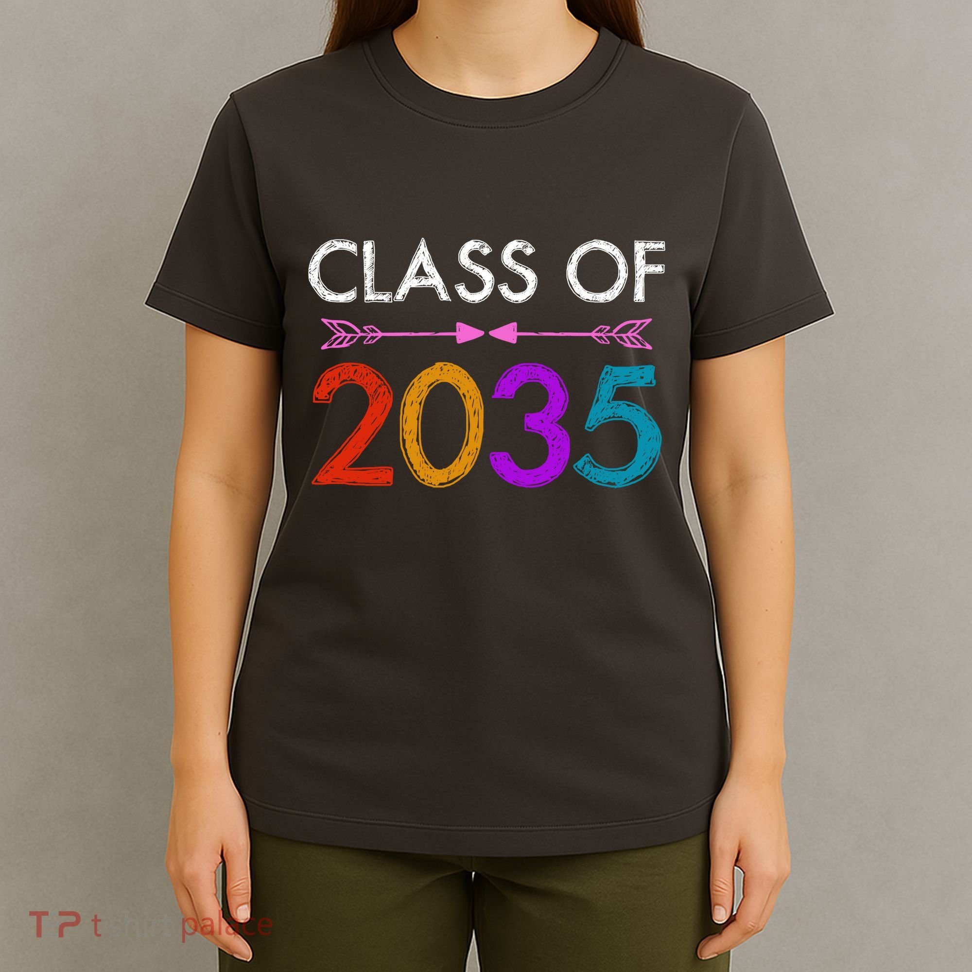 Class Of 2035 Cute Graduation T-Shirt