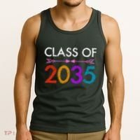 Class Of 2035 Cute Graduation Tank Top thumb 3