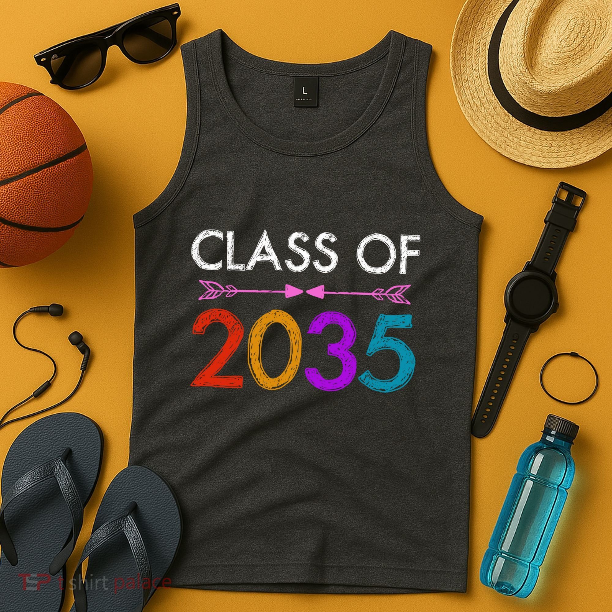 Class Of 2035 Cute Graduation Tank Top