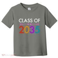 Class Of 2035 Cute Graduation Toddler T-Shirt thumb 0