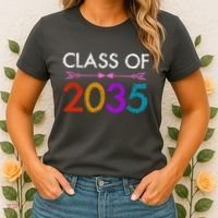 Class Of 2035 Cute Graduation Women's T-Shirt thumb 2