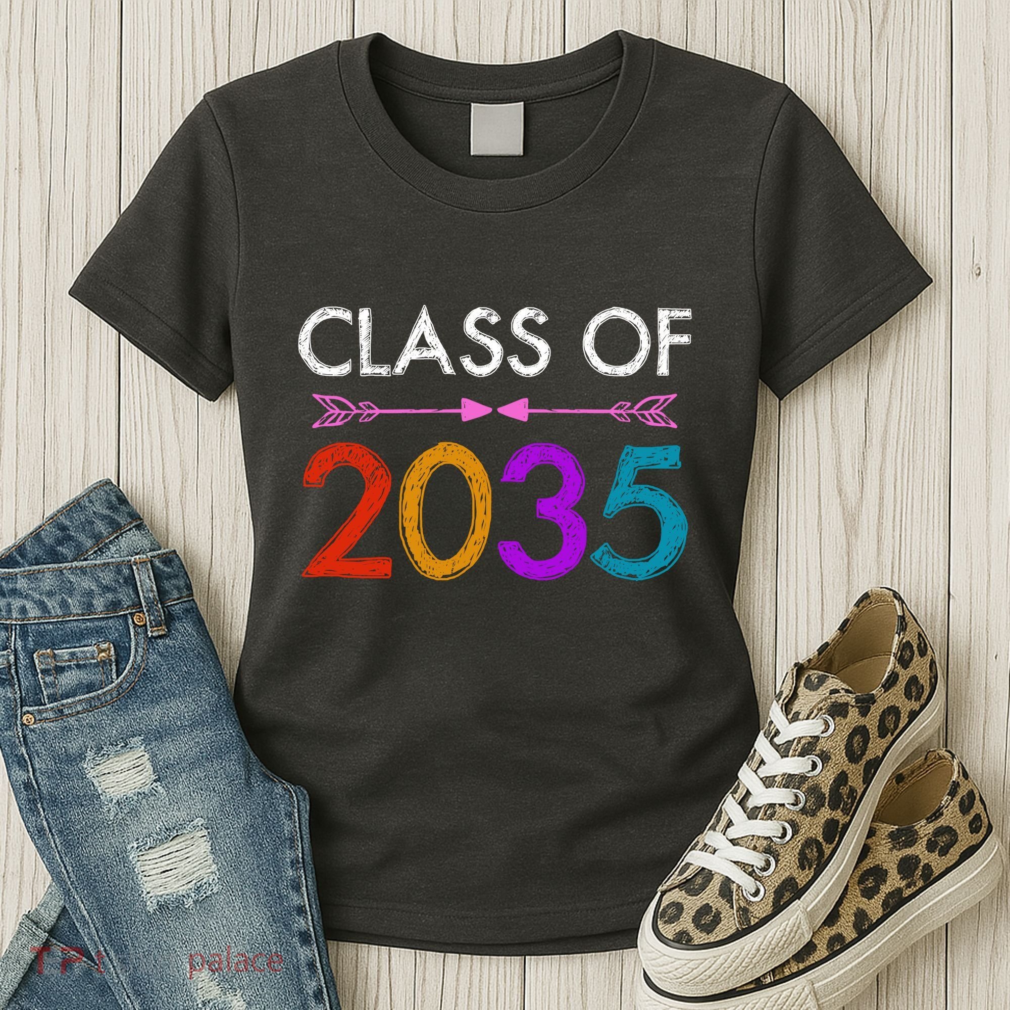 Class Of 2035 Cute Graduation Women's T-Shirt
