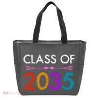 Class Of 2035 Cute Graduation Tote Bag thumb 0