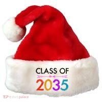 Class Of 2035 Cute Graduation Santa Hat thumb 0