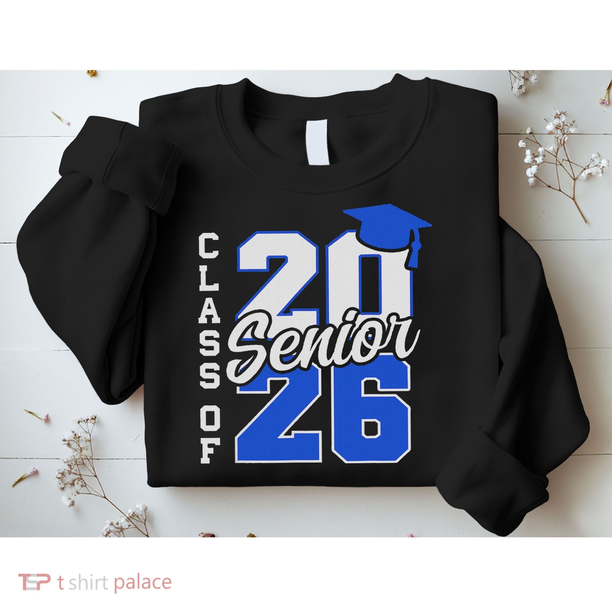 Class Of 2026 Senior 2026 Back To School 2025 Graduation Sweatshirt