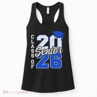 Class Of 2026 Senior 2026 Back To School 2025 Graduation Women's Tank Top thumb 0