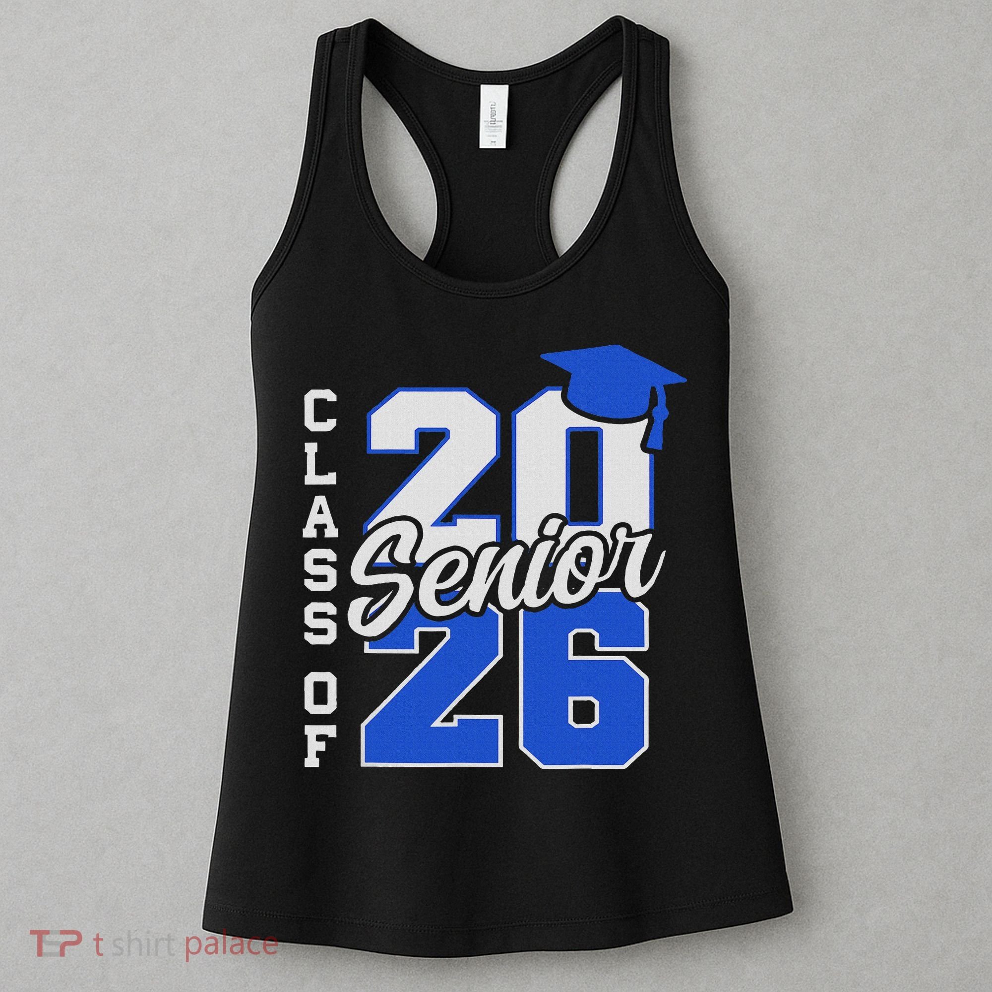 Class Of 2026 Senior 2026 Back To School 2025 Graduation Women's Tank Top