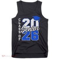 Class Of 2026 Senior 2026 Back To School 2025 Graduation Tank Top thumb 0