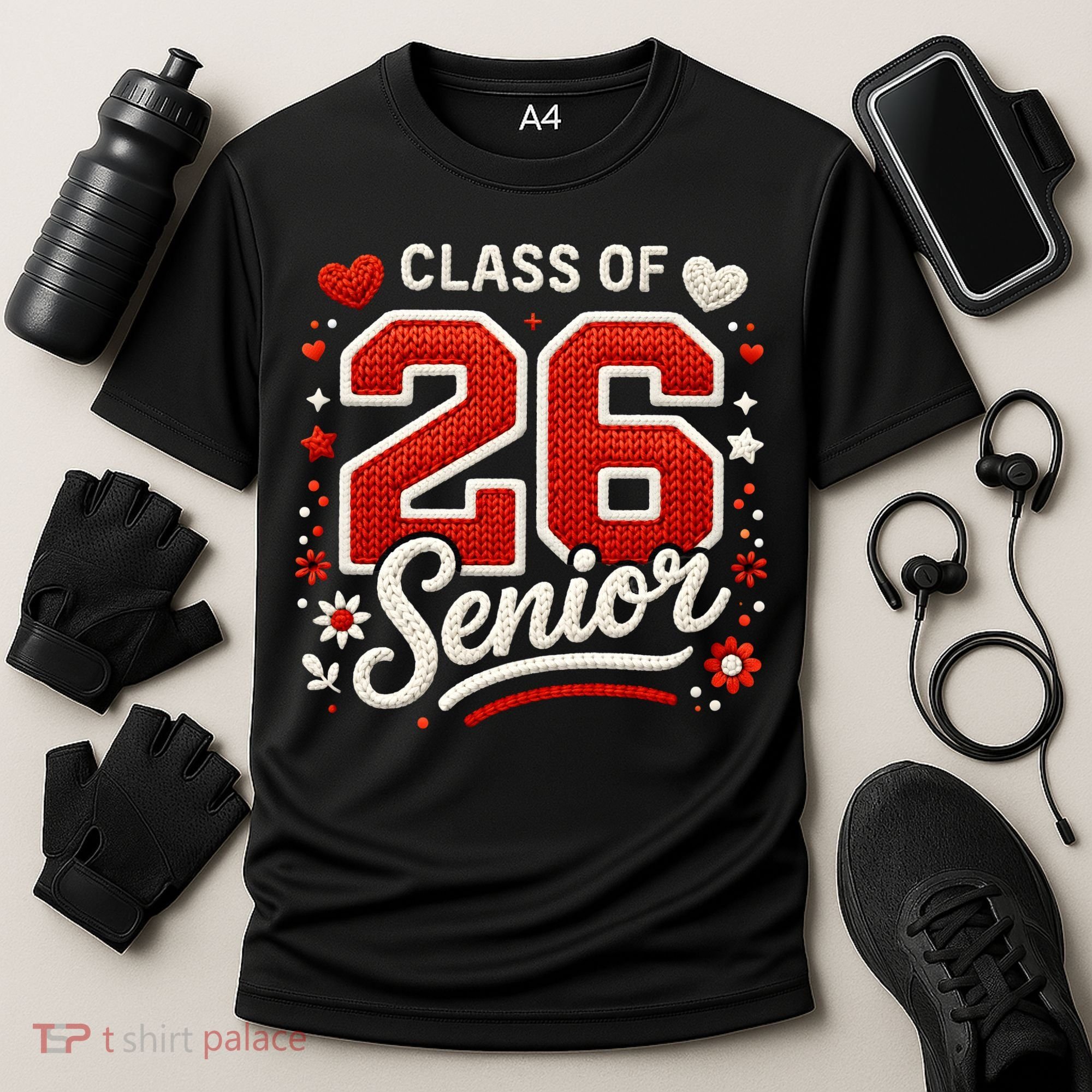 Class Of 2026 Senior Graduation Cooling Performance Crew T-Shirt