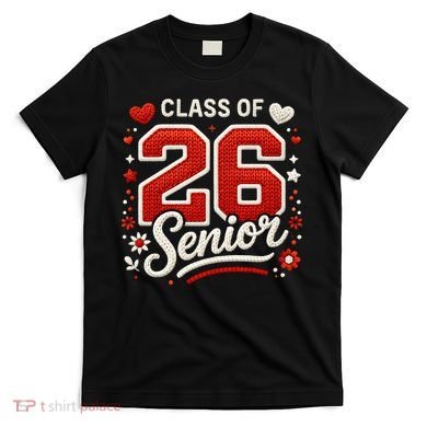 Class Of 2026 Senior Graduation T-Shirt