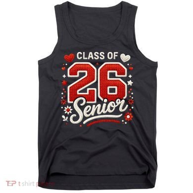 Class Of 2026 Senior Graduation Tank Top