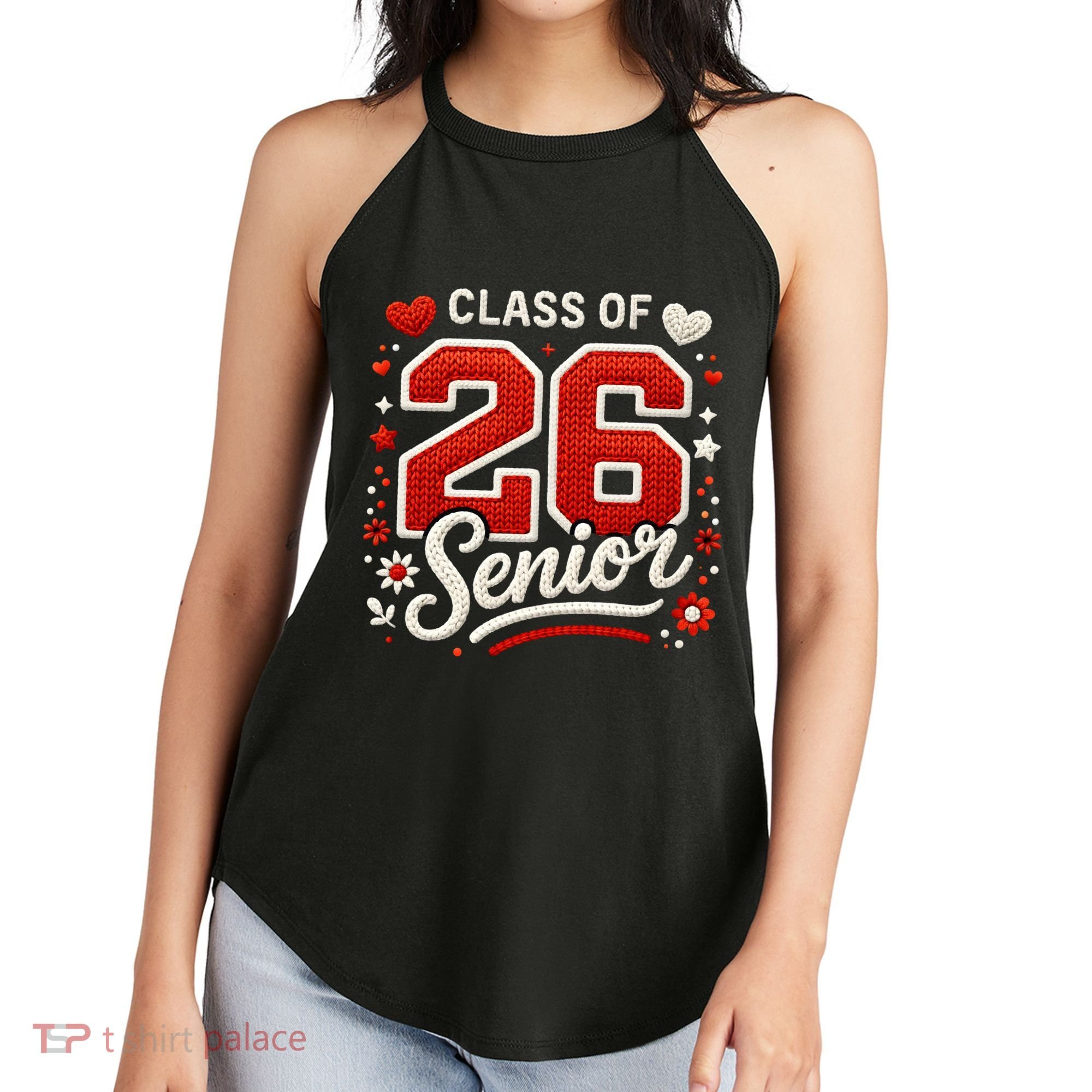 Class Of 2026 Senior Graduation Women's Perfect Tri Rocker Tank