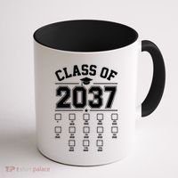 Class Of 2037 Grow With Me Checklist Kindergarten 12th Grade Coffee Mug thumb 1